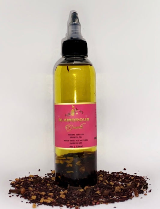 Herbal Infused Growth Oil 4oz