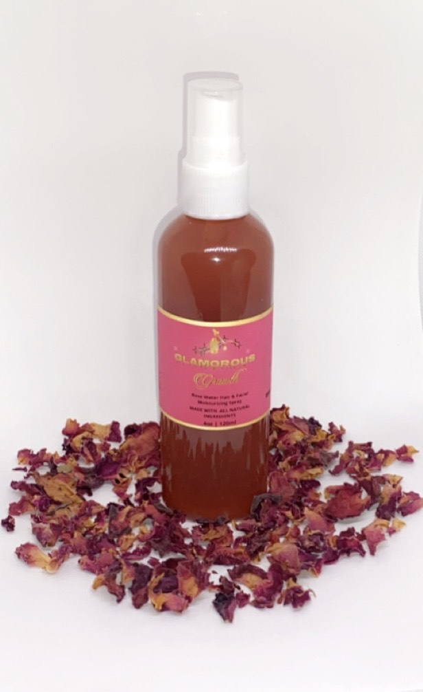 Rose Water Hair & Facial Moisturizing Spray 4oz